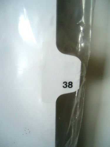 KLEER FAX TAB, NUMBER 38, LETTER SIZE,  20 packs of 25 each