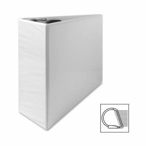 Sparco slant ring view binder, 4&#034; capacity, 11&#034;x8-1/2&#034;, white (spr62471) for sale