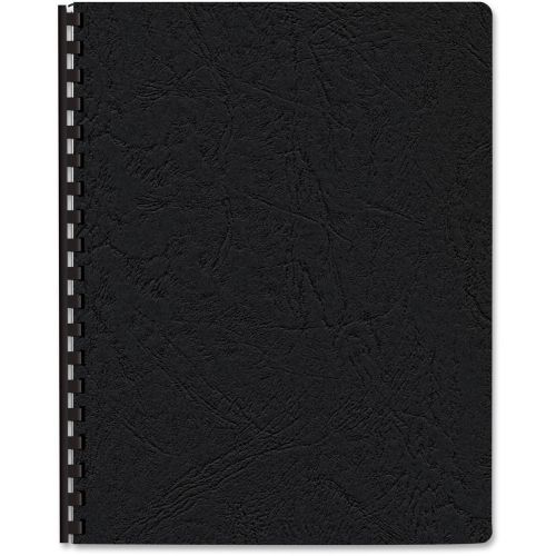 Fellowes Grain Presentation Covers - 8.75&#034; x 11&#034; - Leather - Black - 200 / Pack