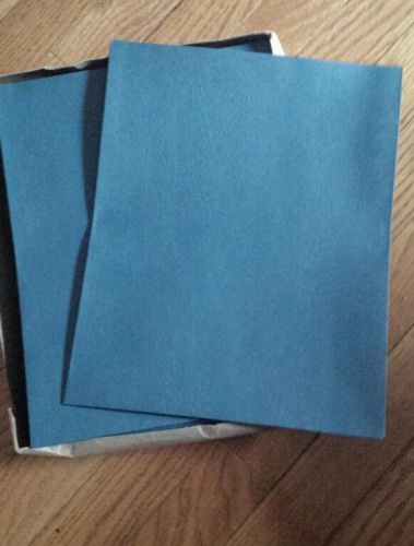 Oxford Twin Pocket Folders- 8.50&#034; x 11&#034; - 2 Pockets  - Blue - 25 / Box