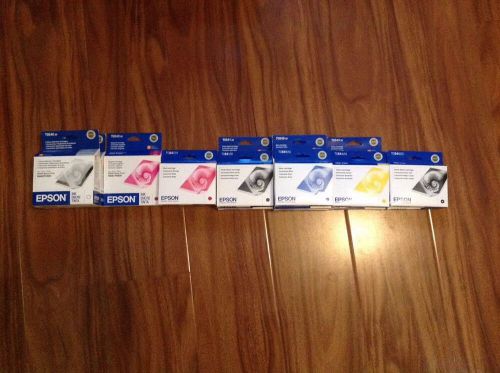 Epson r800 / r1800 oem ink cartridges - brand new, big lot - expired for sale