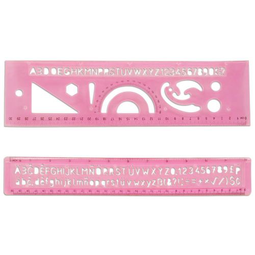 Letter and number stencil set - great for school, artists and more for sale