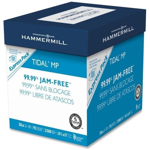 Hammermill Tidal MP Paper -Letter -8.5&#034;x11&#034;- 20 lb -92 Bright -2500/Carton