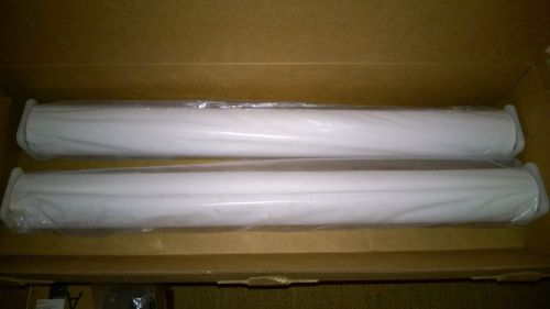 2 rolls 36&#034; x at least 100&#039; Plotter Paper for HP Designjet Printers