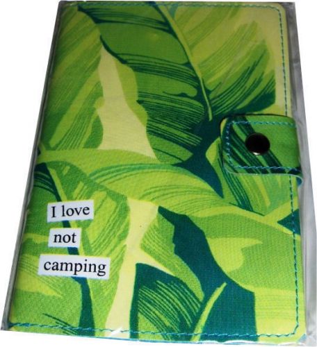 Fun Anne Taintor Journal/ New / Saying: I love not camping