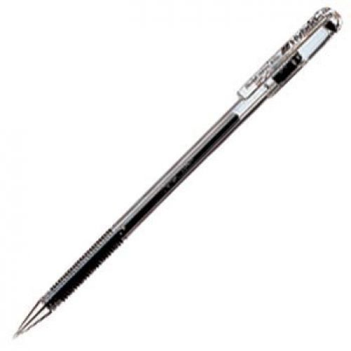 Pentel Hybrid Stitch Grip Ballpoint Pen 0.5mm Black Ink K105-GA