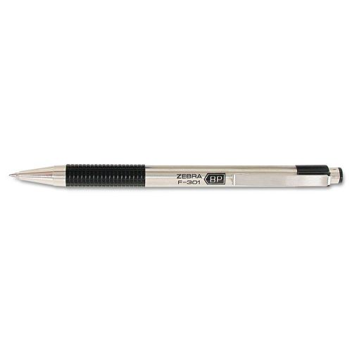 Zebra F-301 Ret Ballpoint Pen Fine point 0.7mm Black!!!!