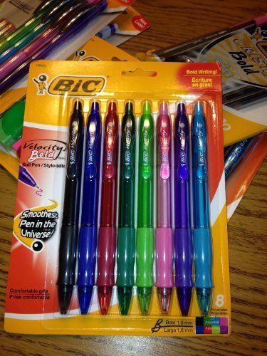 Velocity retractable ballpoint pen - bold pen point type - 1.6 mm (vlgbap81ast) for sale