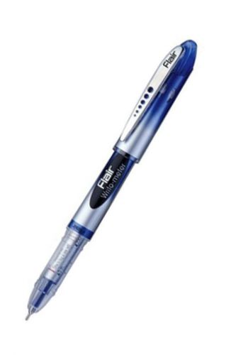 Flair Writo Meter Ball Point Pen ( Pack of 06 Pcs ) Blue ink  Worldwide shipping