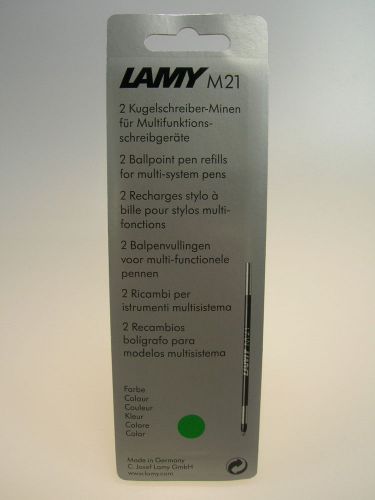 LAMY M21 Ballpoint pen Refill Green 2 pack