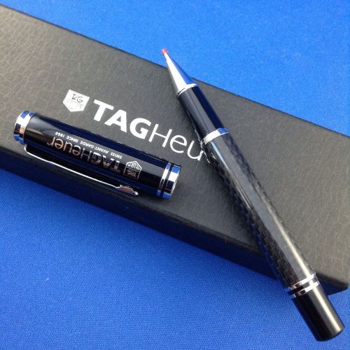 tag heuer luxury carbon lacquer rollerball pen baselworld 2014