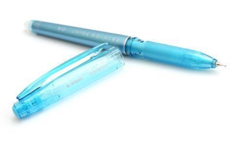 Pilot FriXion Point 04 Gel Ink Pen - 0.4 mm - Light Blue