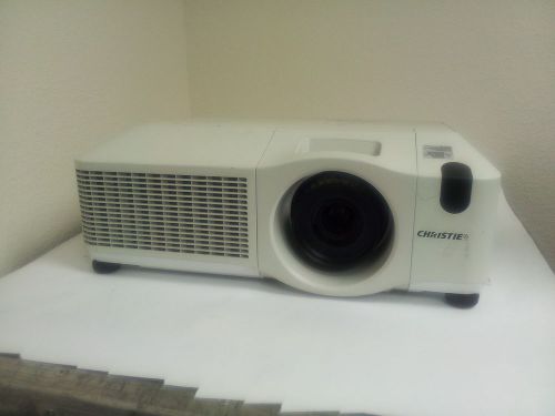 Christie lw400 lcd 4000 lumens projector-1216 lamp hours for sale