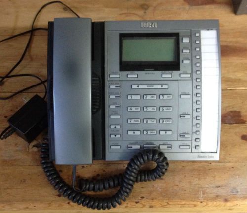 RCA 25202RE3-B Executive Series 2 Line Business Office Telephone W/Power Supply