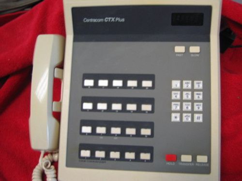 Centracom CTX-Plus Call Center EOC Emergency Phone – 20 Line – KSU Not required