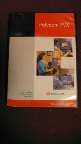 Polycom PVX 8.0.2 Videoconferencing Software Part # 5151-22710-001