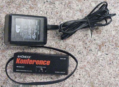 Konexx Konference Conferencing interface adapter with charger Conference Phone