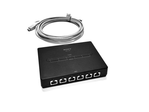 SONY PCSA-B768S ISDN BRI 768kbps Interface Terminal Adapter Box w/ cable!