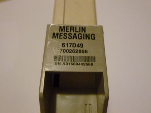 Avaya Magix Merlin Messaging Voice Mail 12 Port 617D49 Factory Default