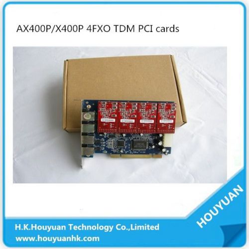 4 Analog modules PCI ax400p with 2FXO+2FXO Digital Voice Card TDM400P pbx pabx
