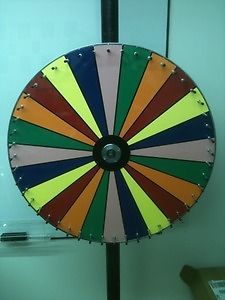 30&#034; customer color wheel 6 colors 4 times for sale