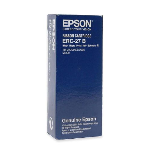 Epson black ribbon cartridge black dot matrix 750000 character for sale