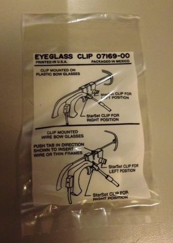 Lot of 25 NEW Eyeglasses Clip 07169-00