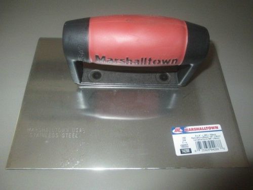 Marshalltown 188ssd 8 X 6 Stainless Steel Edger Straight Ends