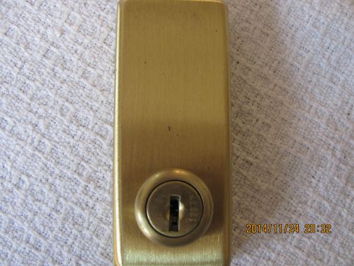 New hubbell switch  locking cover brass cat # 96061 for sale