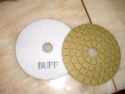 30 PIECES 4&#034; Buff Pad Granite Polishing &amp; Glazing Final Buffing Pad FREE SHIP