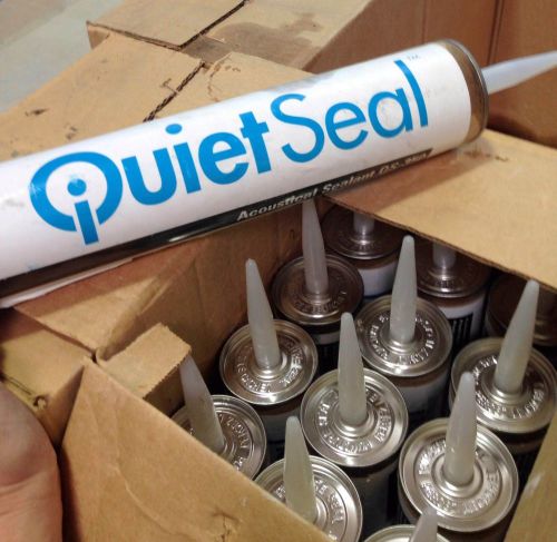 Case (12 tubes) QuietRock QuietSeal NEW IN BOX QuietSeal Quiet Seal Ships FREE!