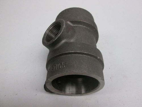 New anvil 7105 sock-it reducing outlet tee 2x2x1in npt fitting d270081 for sale