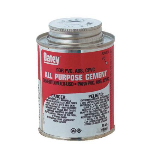 Oatey 30821 All-Purpose Cement-1/2PT ALL-PURPOSE CEMENT