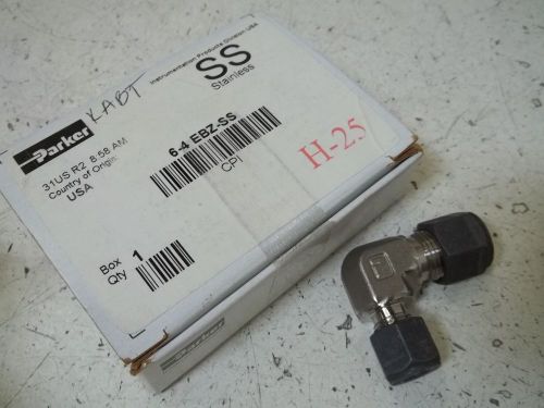 PARKER 6-4-EBZ-SS MALE ELBOW *NEW IN A BOX*