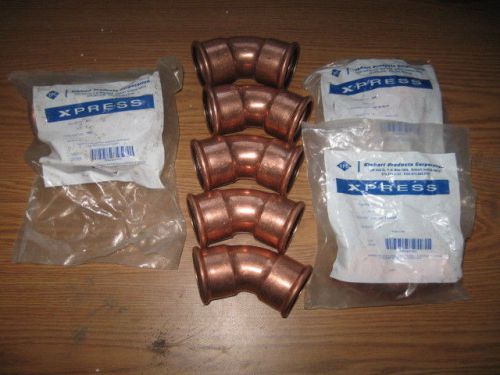 Elkhart Xpress 2&#034; Fittings Seven (7) 45 Elbows, One (1) Tee