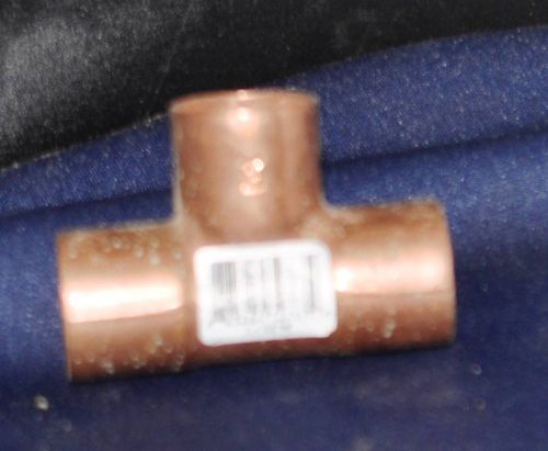 Copper tube sweat fittings lot of 3/4 and few 1/2&#034;