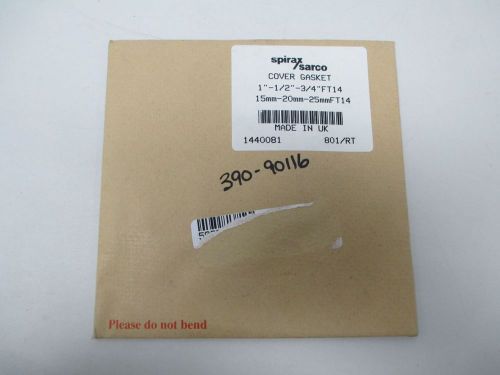 NEW SPIRAX SARCO 1440081 1X1/2X3/4IN COVER GASKET D322847