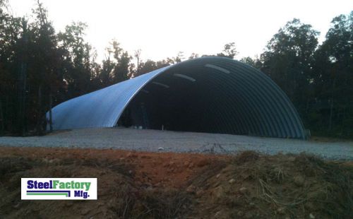 Steel q40x80x18 made in usa metal arch style quonset building cover all shelter for sale