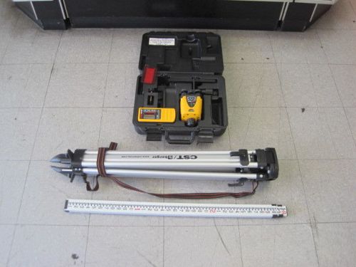 CTS/Berger LM-30 Rotary Laser Level W/Tripod / Ruler