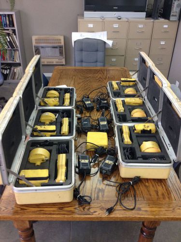 6 Topcon Turbo-SII GPS dual frequency receivers for surveying