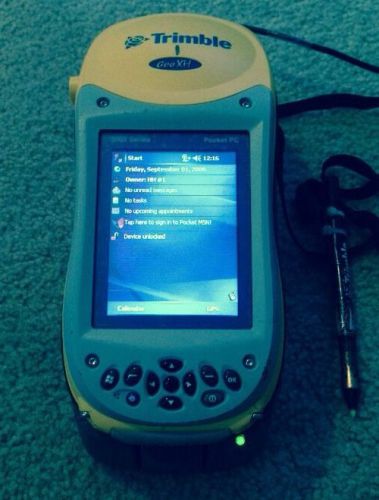 Trimble GeoXH GeoExplorer 2005 Series GPS Pocket PC w/ Charging Dock Cradle
