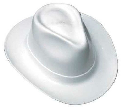VULCAN VCB200 COWBOY HARD HAT WITH RATCHET - WHITE
