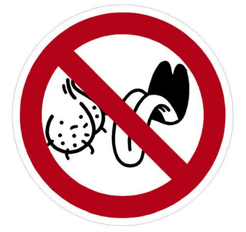 No bag lickers hard hat helmet decal sticker for sale