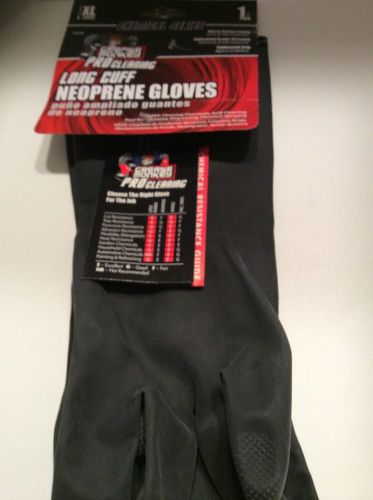 Grease monkey chemical series neoprene gloves xl black new/ tags for sale
