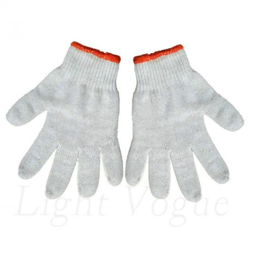 New Mens general purpose gloves Knit Cotton Work Gloves 1 Pairs 75