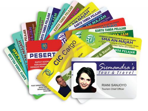 Custom Color PVC ID/Membership Cards