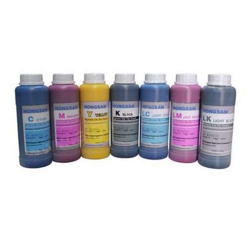 Inkjet compatible pigment ink for epson stylus pro 7600/9600 --- 7l*7bottles for sale