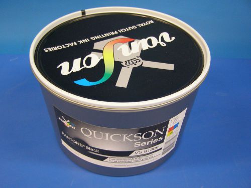 New VanSon Quickson Pantone Black Ink 5.5lb VS91309 In Stock Ready to Ship!