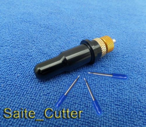 1 pc roland liyu gcc cutting plotter blade holder + 3 pcs 60° blade vinyl cutter for sale