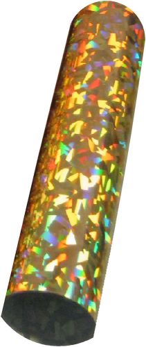 Siser crystal gold holographic heat press transfer vinyl  20&#034; x 2 yards for sale